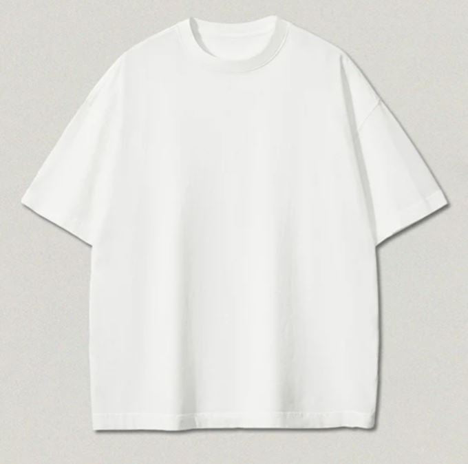Bootleg Style 1 Oversized White Tee